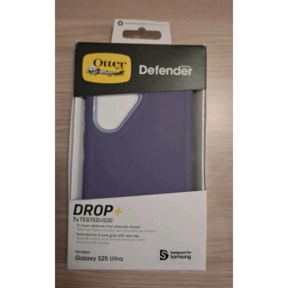 OtterBox Samsung Galaxy S25 Ultra - Defender Series Pro Case & Holster Purple